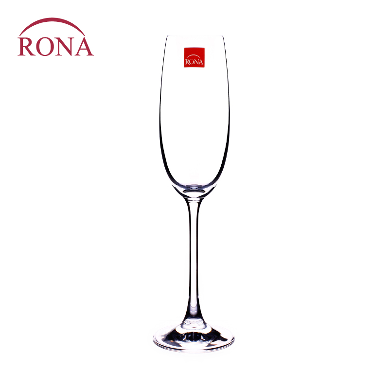 2911捷克RONA水晶紅酒杯笛型香檳杯