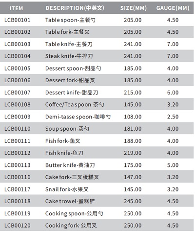 西餐不銹鋼刀叉 西餐不銹鋼刀叉
